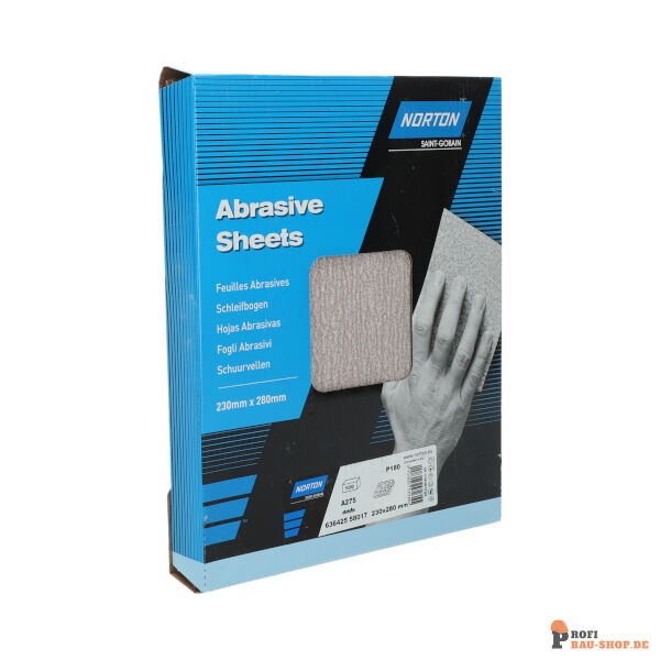 nortonschleifmittel/NORTON_schleifmittel_63642558017 Standard Sheets Norton PRO 230.00x280 Grit 180_137472